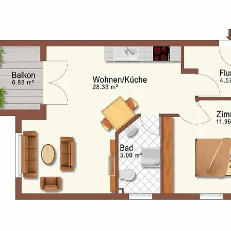 K8 - Am Kurpark - Therme Apartment Bad Saarow